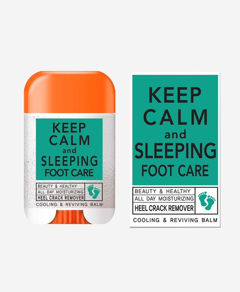 Keep Calm And Sleeping Foot Care