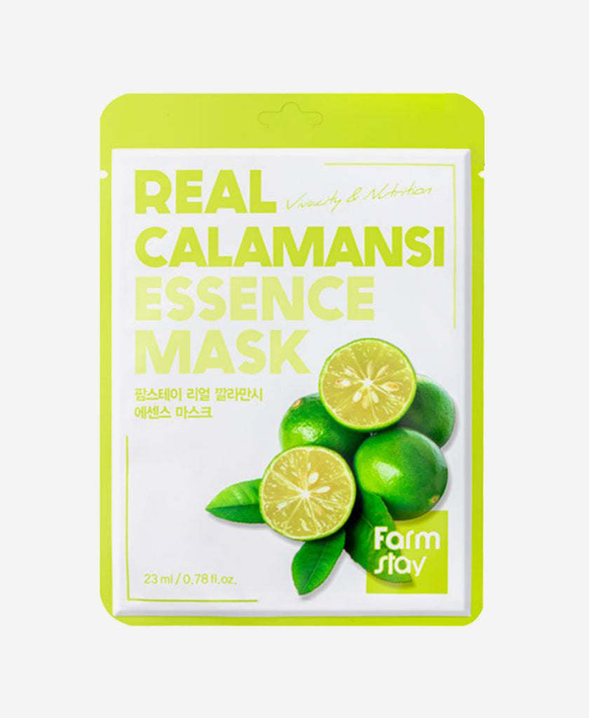 Real Calamansi Essence Mask Sheet - 10 pcs