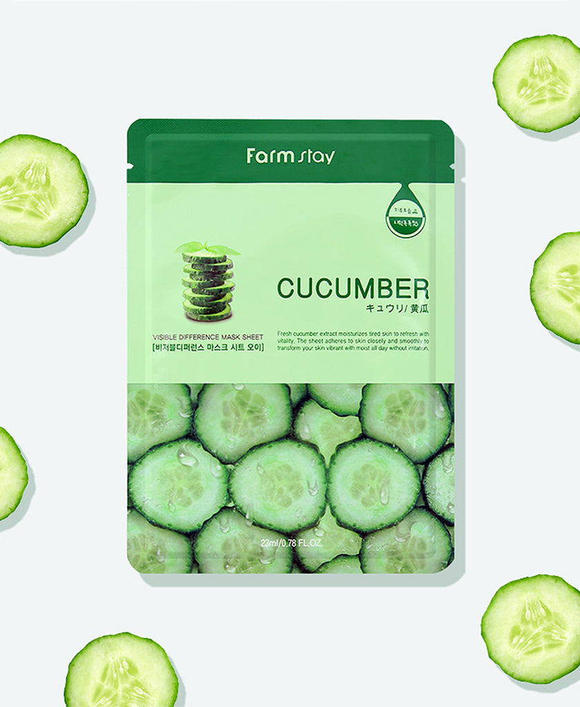 Visible Difference Cucumber Mask Sheet