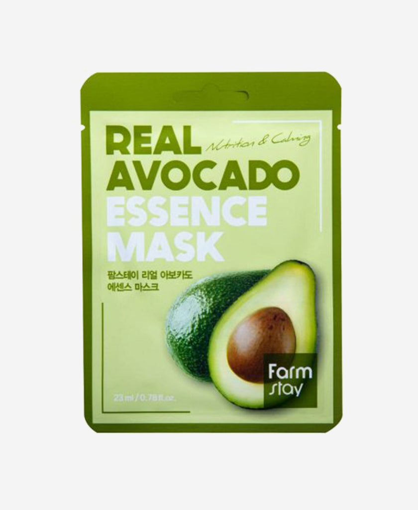 Real Avocado Essence Mask Sheet - 10 pcs